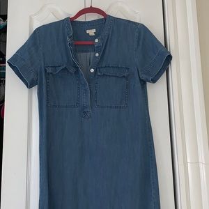 J Crew denim dress